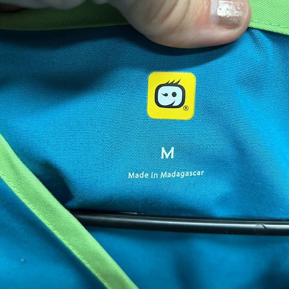 Teal green scrubs size M - Picture 11 of 16